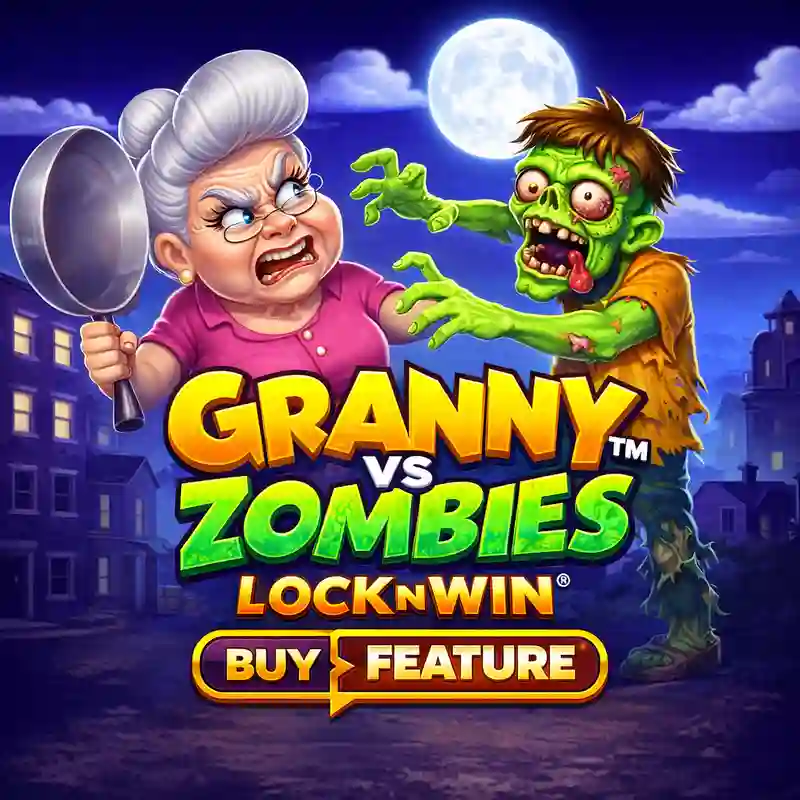 Granny Vs Zombies Online Slot Gameplay
